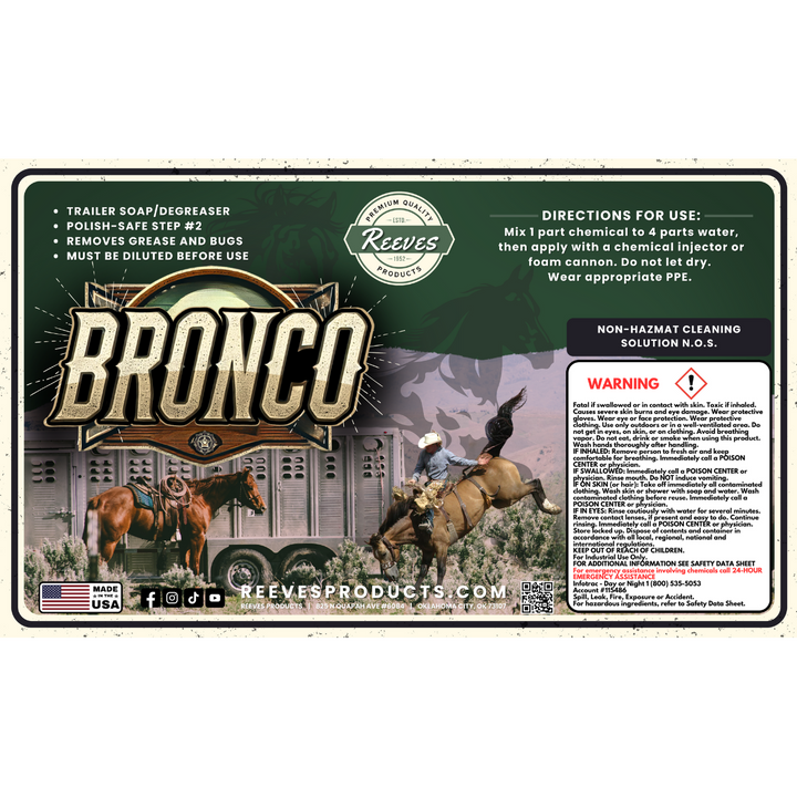 Bundle: #1 Sooner Brite & #2 Bronco (polish-safe)