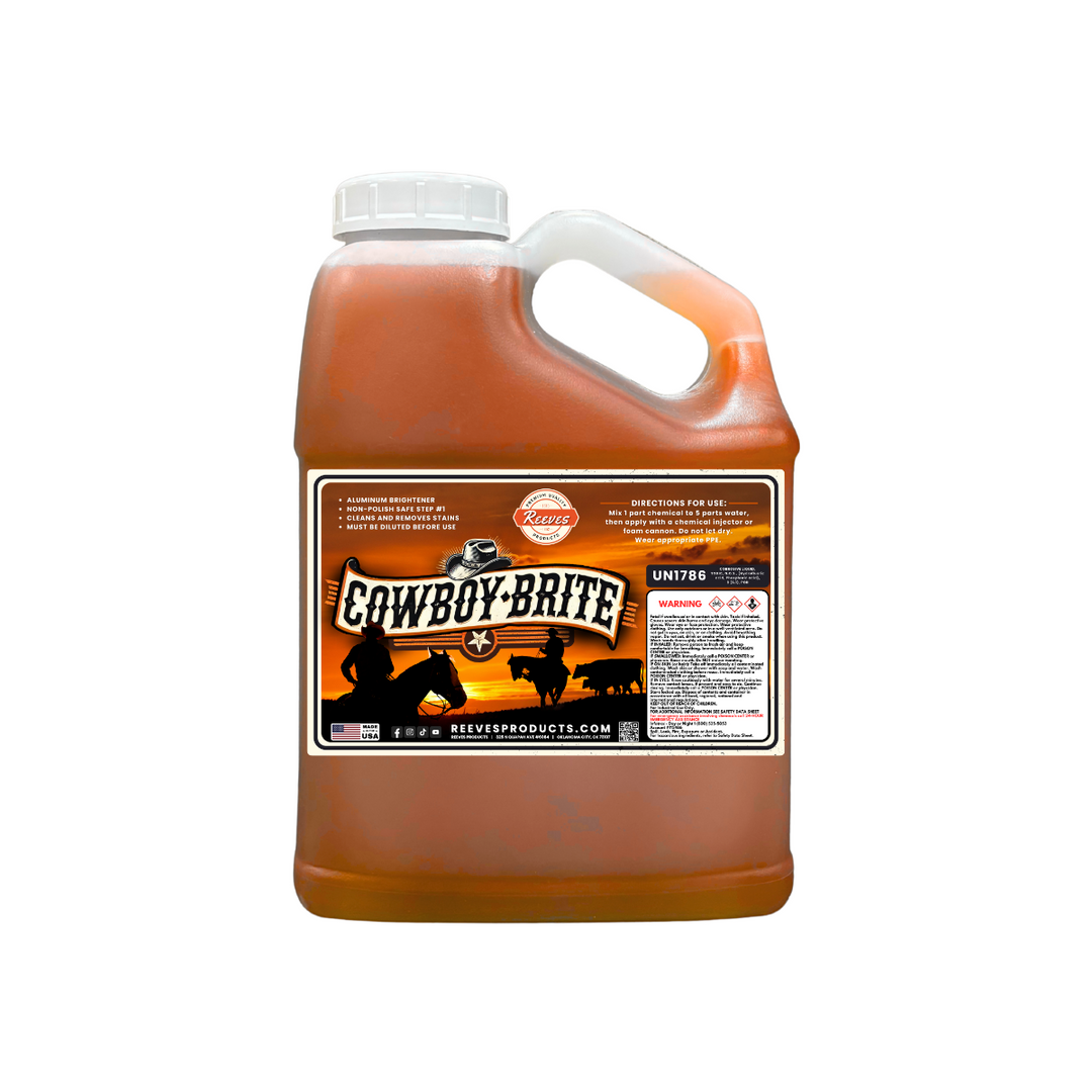 Cowboy Brite - Step #1 Aluminum Brightener (not polish-safe)