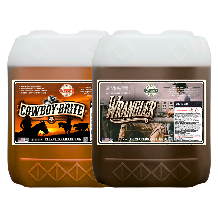 Bundle: #1 Cowboy Brite & #2 Wrangler (not polish-safe)