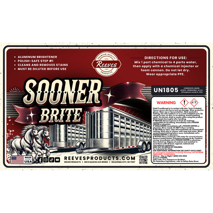 Bundle: #1 Sooner Brite & #2 Bronco (polish-safe)