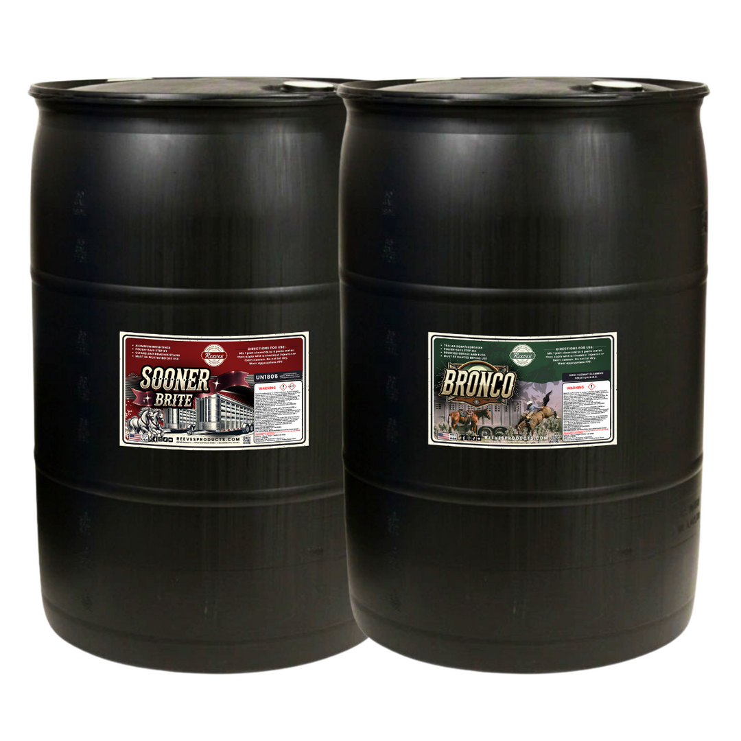 Bundle: #1 Sooner Brite & #2 Bronco (polish-safe)