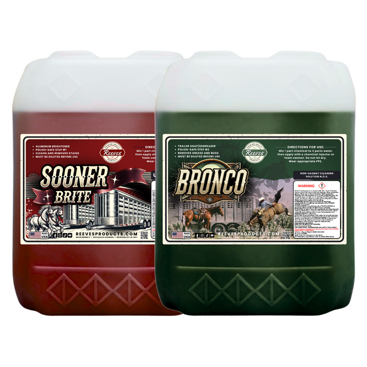 Bundle: #1 Sooner Brite & #2 Bronco (polish-safe)